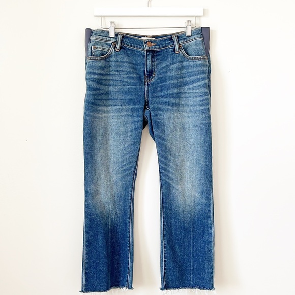 Hatch The Crop Maternity Jean in Indigo - Picture 6 of 7